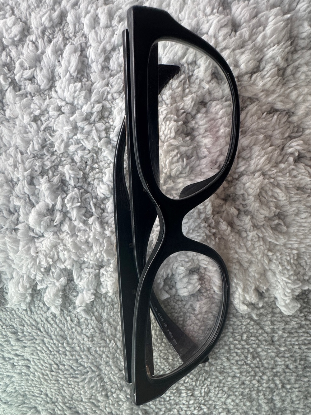 Versace Black Women's Fashion Glasses with Gold Accents